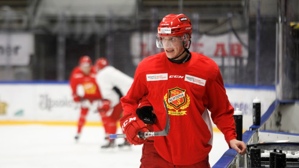 Hugo Blixt skadades mot Västervik och kommer inte att spela i fredagens hemmamatch mot Björklöven. (Arkivbild)