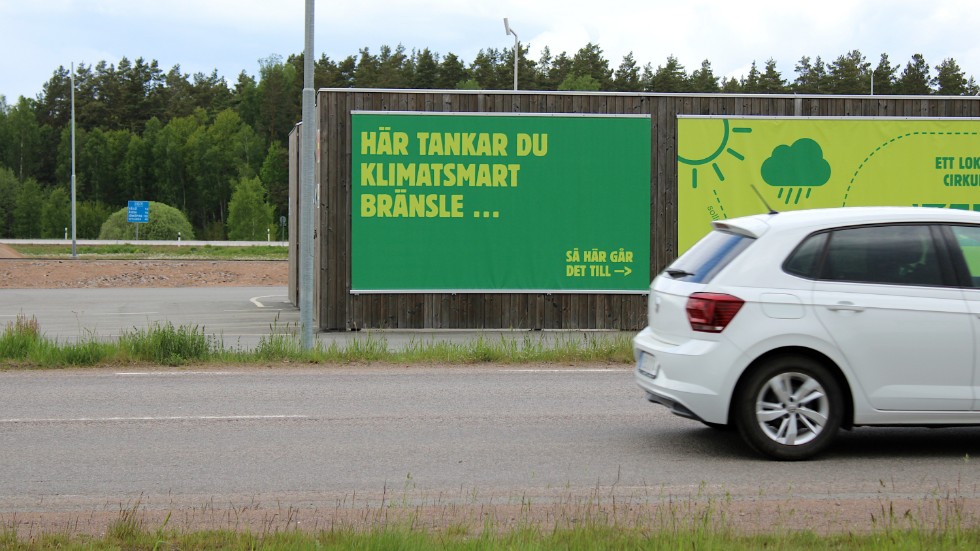 5 783 kilo biogas tankades i kommunens bilar under förra året. Men diesel är fortfarande det dominerande bränslet.