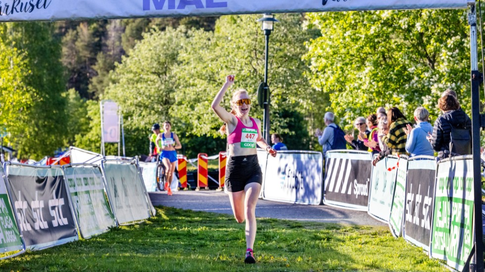 Bodentjejen Ebba Larsson, Gellivare Skidallians IK, vann Vårruset.