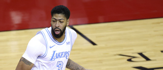 LA Lakers Anthony Davis skadad