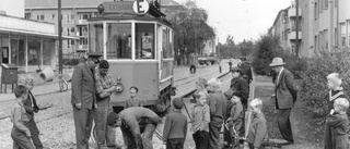 Fullastade spårvagnarna tvingade fram den nya linjen