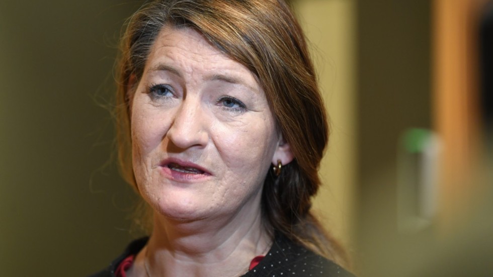 LO-ordföranden Susanna Gideonsson säger nej till las-uppgörelsen. Arkivbild.