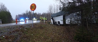 Efter bussolyckan: "Vi riktar in oss på att ta hand om kollegan"