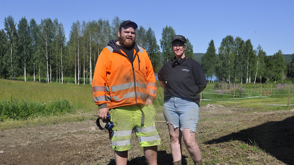 Johan Långström och Anna-Karin Långström. (Arkivbild)