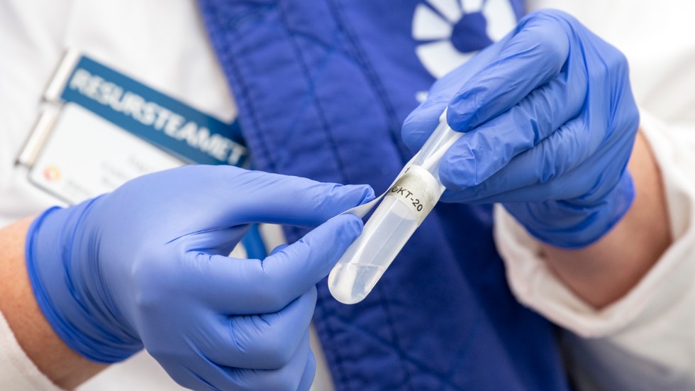 19 av 21 regioner i landet har brist på biomedicinska analytiker, som är den labbpersonal som analyserar coronatester. Arkivbild.