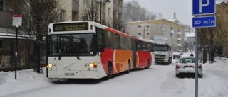 "Vi kan inte sanda så länge det snöar"