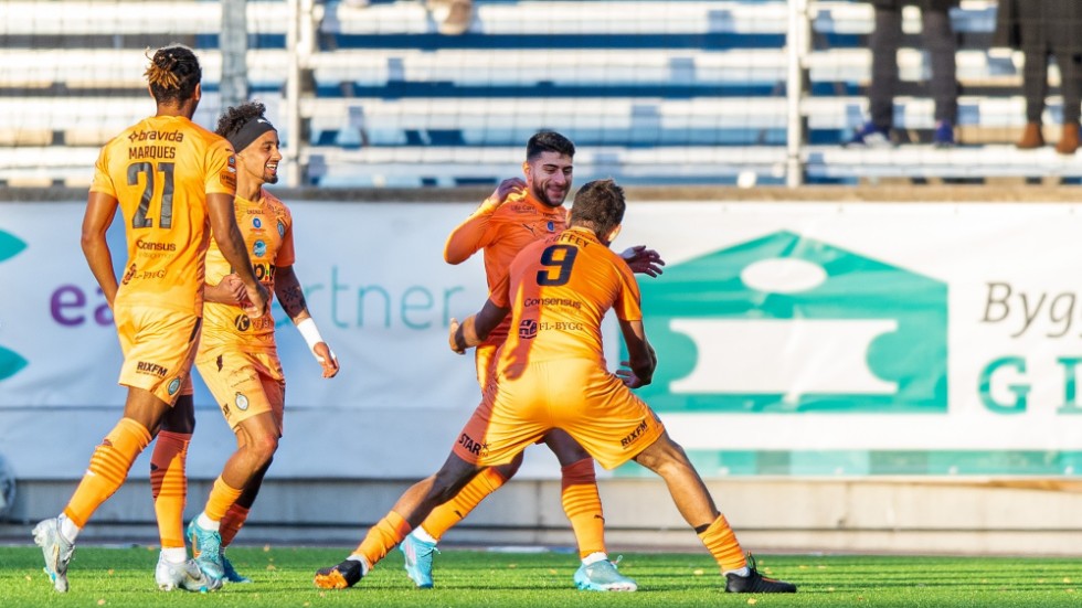 André Alsanati gav AFC ledningen i vad som kan ha varit hans sista match på Tunavallen i AFC-tröjan.