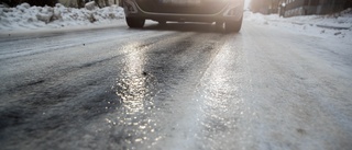 Lördagens blixthalka tog många trafikanter på sängen