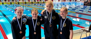 Julia Brunelius tog NSS första medalj på mycket länge