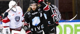 Boden Hockey missade dubbla matchbollar i helgen