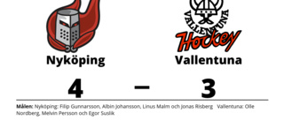 Straffar avgjorde för Nyköping mot Vallentuna