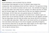 Han skänker bort frun på Facebook