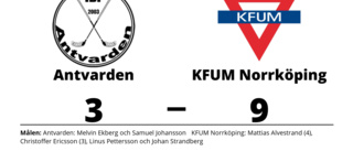 Tung förlust när Antvarden krossades av KFUM Norrköping