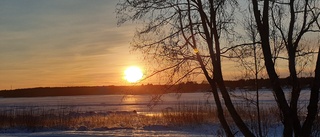 Dagens läsarbild: Vacker solnedgång