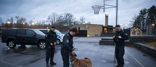 Skarp nos letade narkotika på grundskolan efter "Kristall-larm"