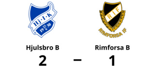 Hjulsbro B vände och vann mot Rimforsa B