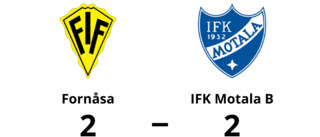 Hepper poängräddare på övertid för IFK Motala B mot Fornåsa