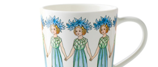 Elsa Beskow Mugg 40 cl, Blåklint 