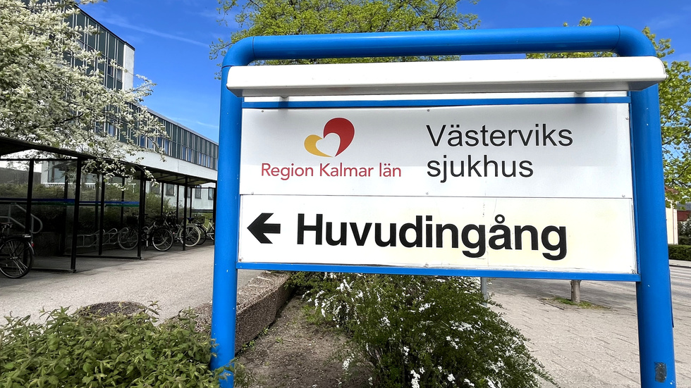 Västerviks sjukhus, Region Kalmar län, vård
