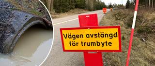 Beskedet: Vägen stängs av – i fyra dagar