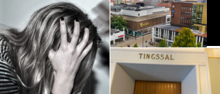 Slog till kvinna inne i Linden – när deras barn såg på