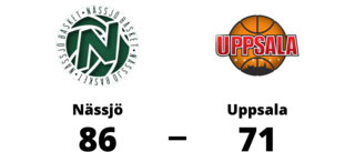 Seger med 86-71 för Nässjö mot Uppsala