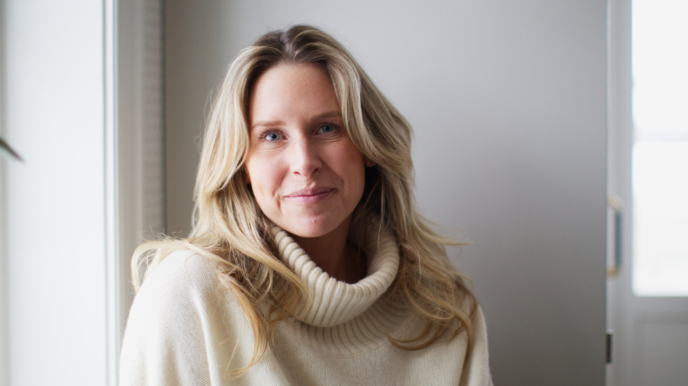 Caroline Kejbert driver butiken Kejbert Concept i Örsundsbro.