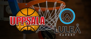 Toppmöte i basketligan – Uppsala mötte Luleå