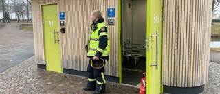 Fyra ungdomar misstänks för brand i Stadsparken