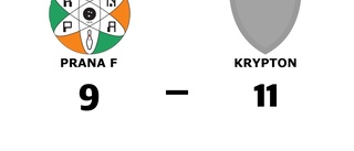 Krypton vann mot Prana F på bortaplan