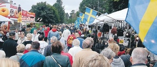 Trångt, trångt på Ulrika marknad