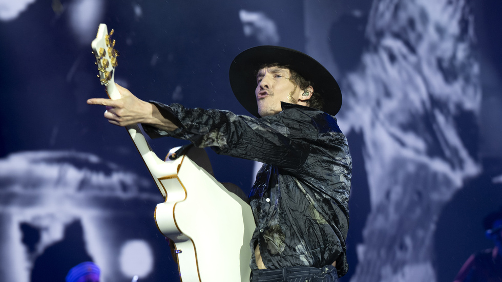 Håkan Hellström på Way Out West i augusti 2023. Arkivbild.