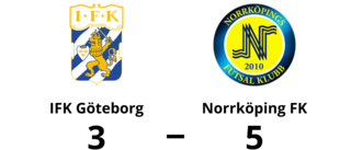 Abozar Shirzai gjorde två mål när Norrköping FK vann