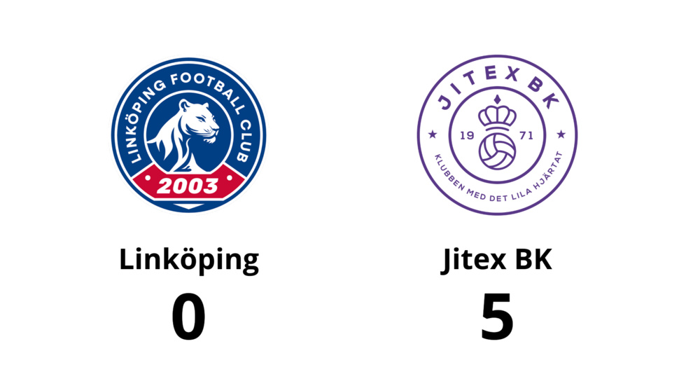 Linköping förlorade mot Jitex BK