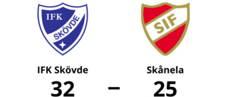 Skånela föll med 25-32 mot IFK Skövde