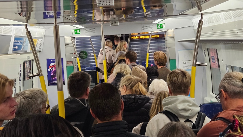 På torsdagskvällen fick ett tåg evakueras efter sabotage.