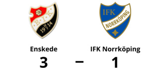 Förlust för IFK Norrköping i toppmötet med Enskede