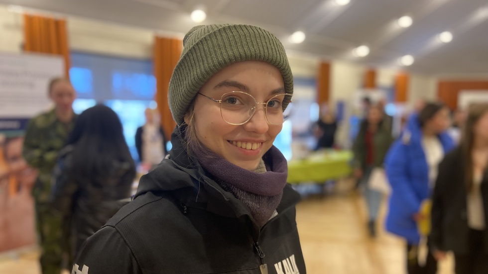 Jana Teschke tyckte att jobbmässan var bra och intressant.