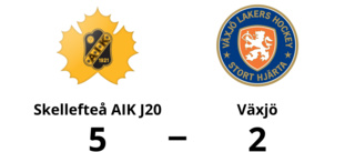 Skellefteå AIK J20 vann med 5-2 mot Växjö