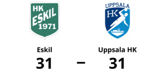 En poäng för Uppsala HK borta mot Eskil