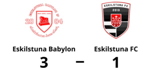 Eskilstuna Babylon säkrade hemmaseger mot Eskilstuna FC