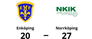 Norrköping besegrade Enköping med 27-20