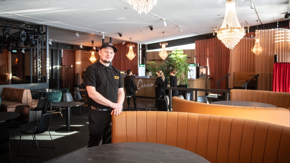 Mathias Friemann är hotellchef påComfort Hotel Skellefteå, även kallat Stadshotellet i folkmun.