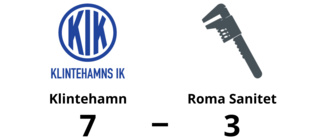 7-3-seger för Klintehamn – besegrade Roma Sanitet