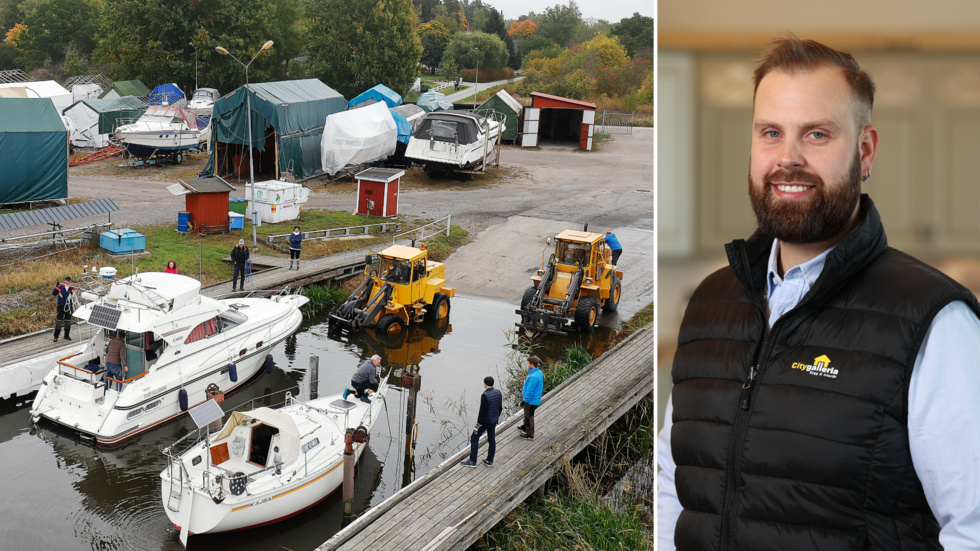 Wiktor Hammar, ordförande i Kvicksunds båtförening, är kristisk till kommunens uppmaning att föreningens medlemmar hänvisas till båtplatser i Torshälla och Kungsör.