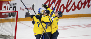 Sverige till semifinal i JVM efter dramatik