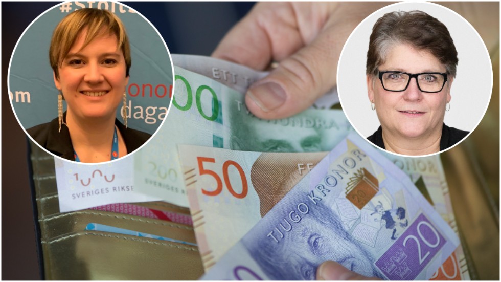 "Vi har fått bättre rutiner och jobbar rätt framåt" säger Anna Möller (till vänster i bild) som är kvalitets- och uppföljningssamordnare hos socialnämnden i Nyköping. Höger i bild Anniola Nilsson (M) ordförande för socialnämnden.