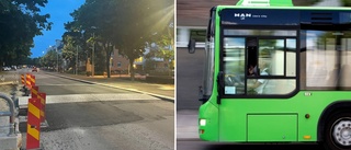 Då kan avstängda hållplatserna användas igen – efter busshaveriet