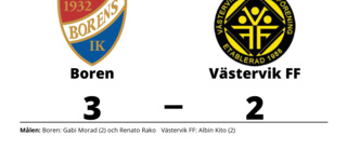 Femte raka för Boren efter seger mot Västervik FF