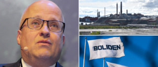 Bolidens rörelseresultat minskade rejält under första kvartalet